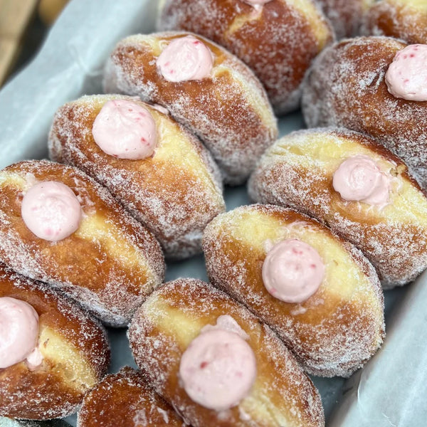 Raspberry Cheesecake Doughnuts (Local Delivery)