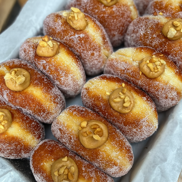 Peanut Butter & Jam Doughnuts (Local Delivery)