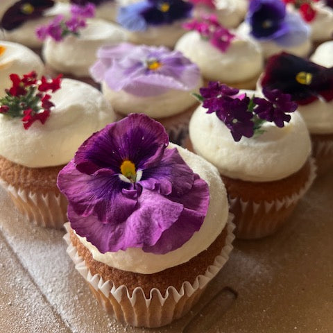 Floral Cupcake Crate