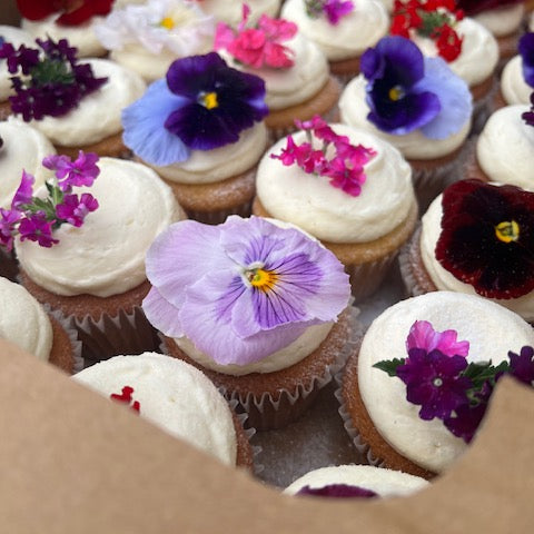 Floral Cupcake Crate