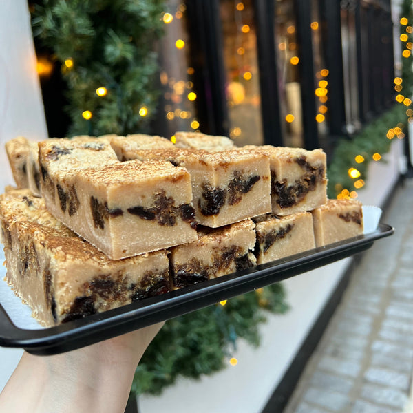 Christmas Pudding Blondies (Local Delivery)