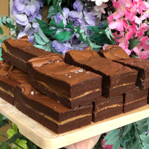 Salted Caramel Brownies (Local Delivery)
