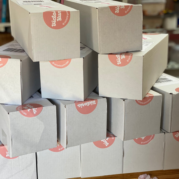 Classic Dark Chocolate & Sea Salt Brownies (By Post)