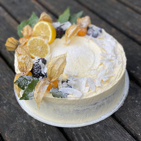 Lemon Coconut & Blueberry (Dairy & Egg Free)