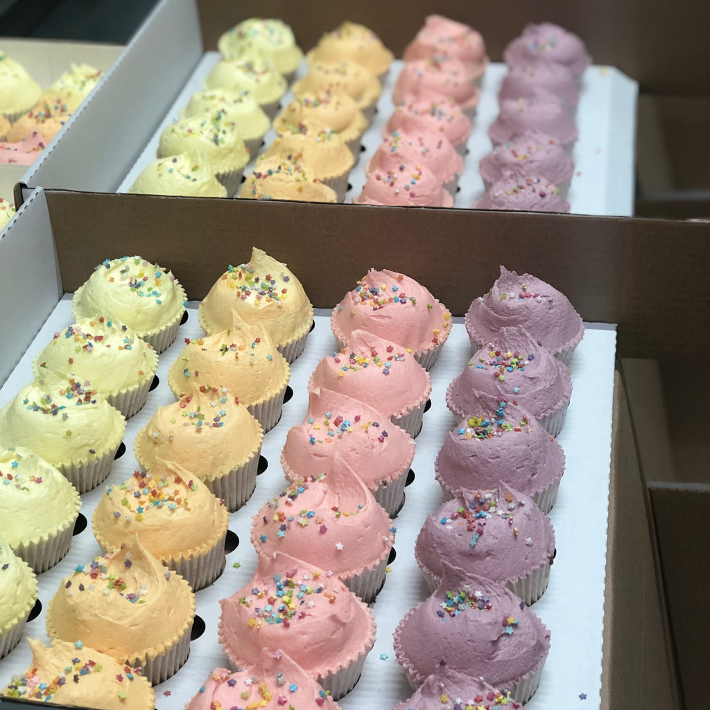Vanilla Sprinkles Cupcakes